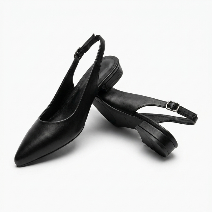 Comfortable Women's Slingback Ballerinas - Soft and Elegant