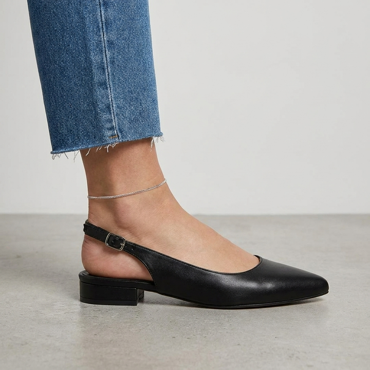Comfortable Women's Slingback Ballerinas - Soft and Elegant