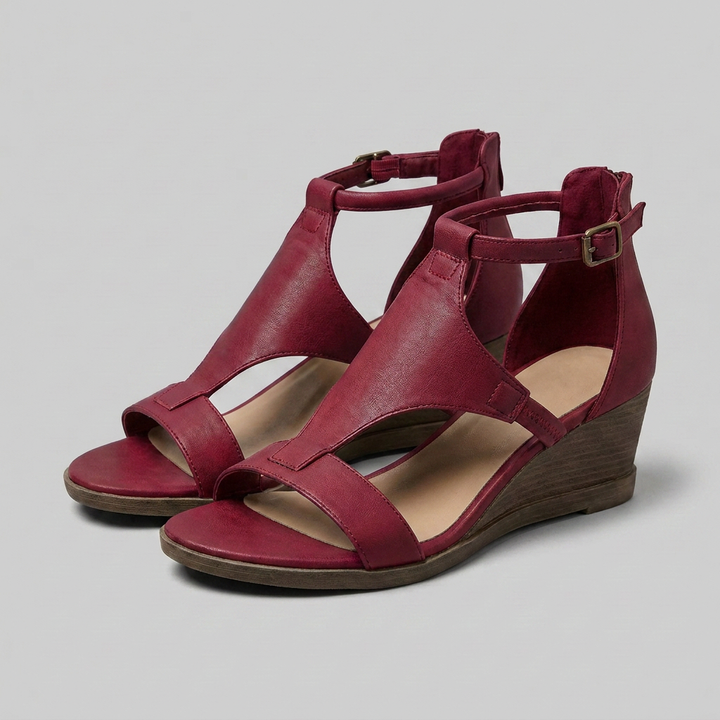 Rosa Sandals for Women | High-Quality Faux Leather, Comfortable Fit