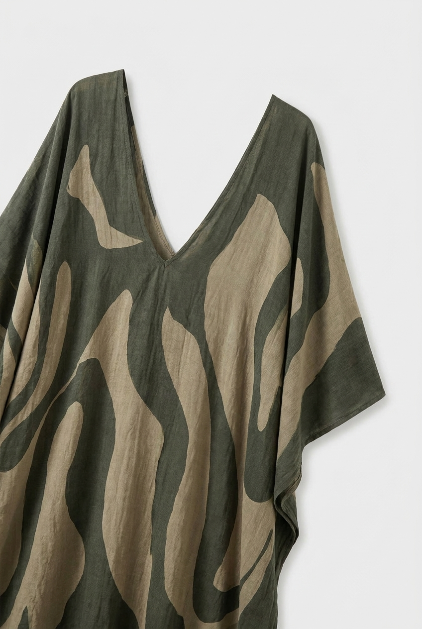 Women's Kaftan Dress | Maxi Print