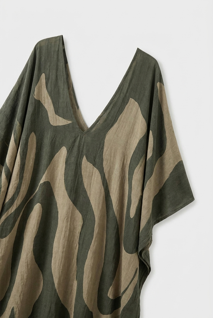 Women's Kaftan Dress | Maxi Print