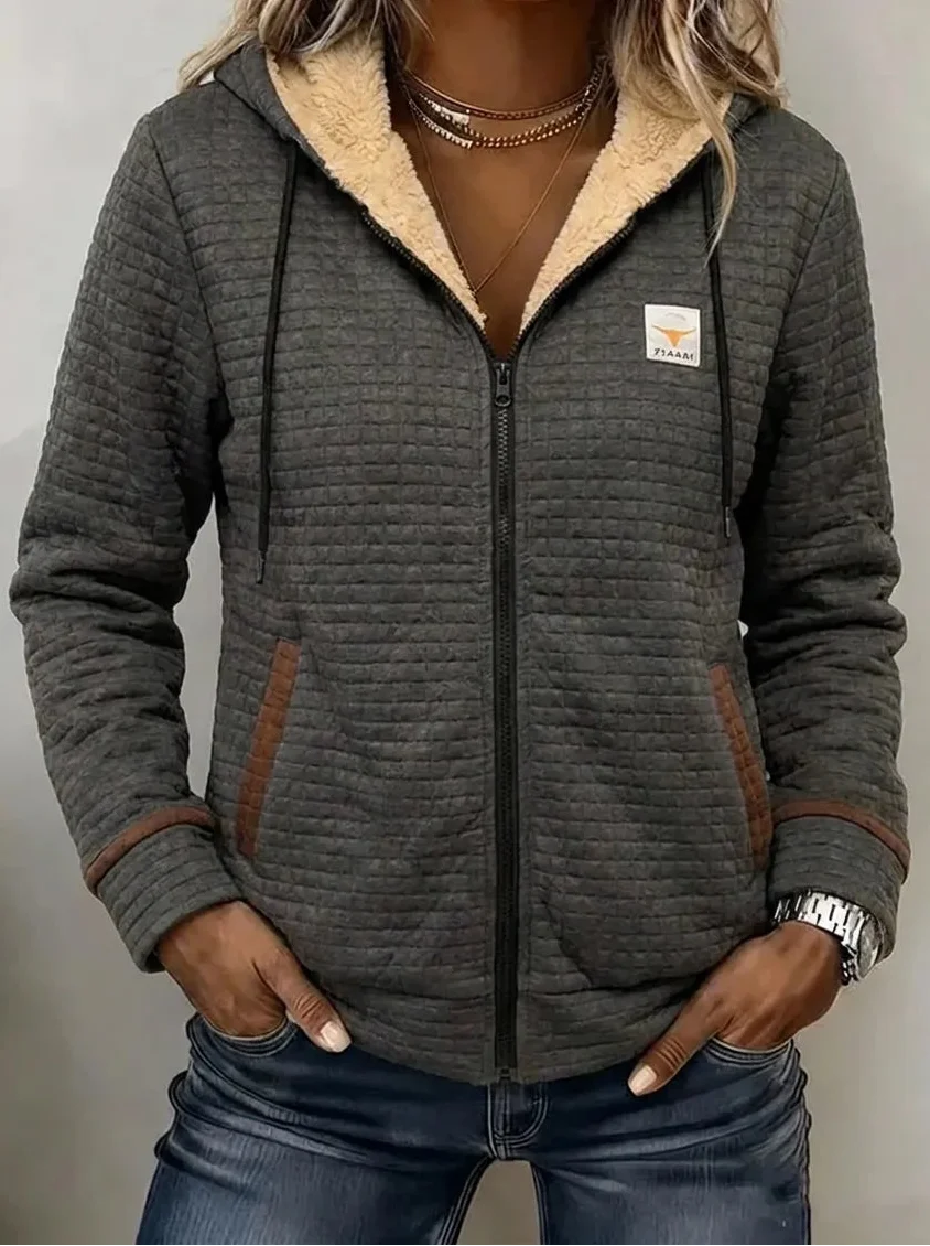 Florence - Chic Quilted Jacket with Hood
