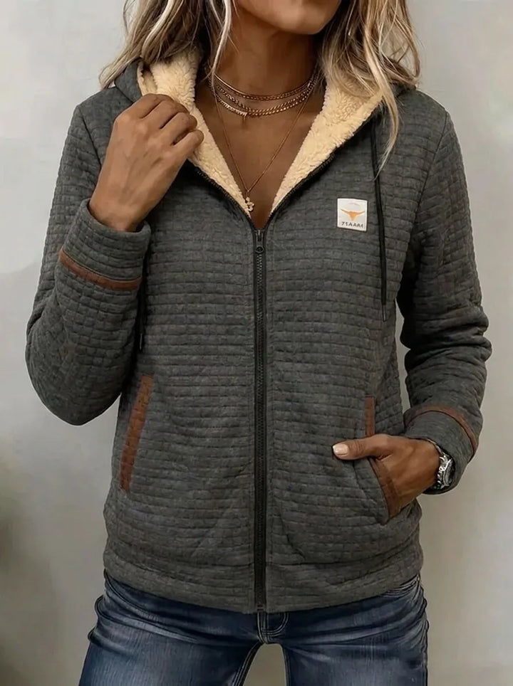 Florence - Chic Quilted Jacket with Hood