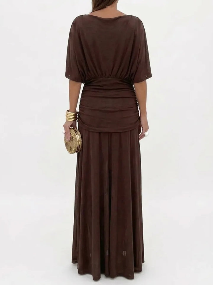 Alondra™ | V-Neck Long Floral Maxi Dress