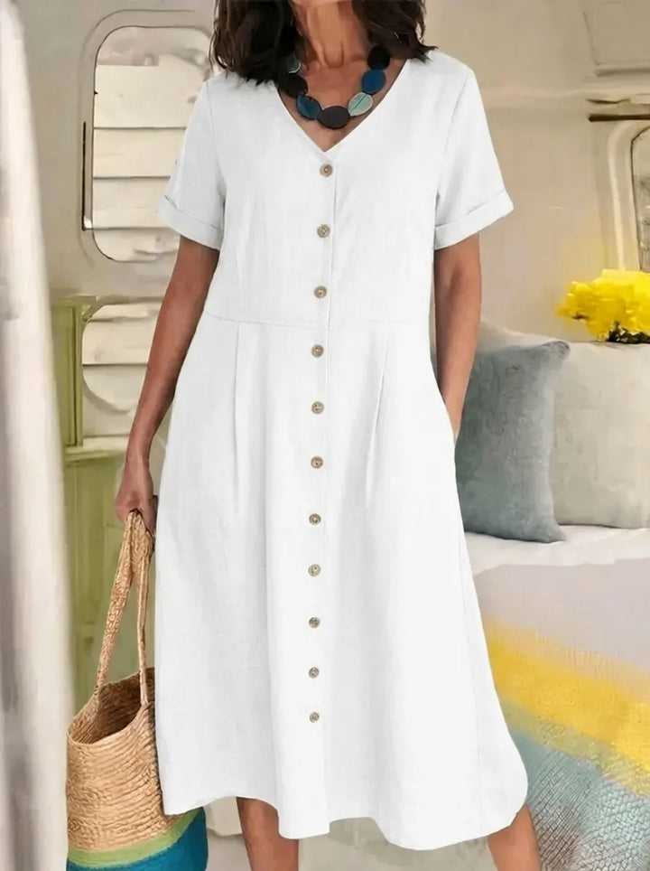 Briar - Effortless Button Dress