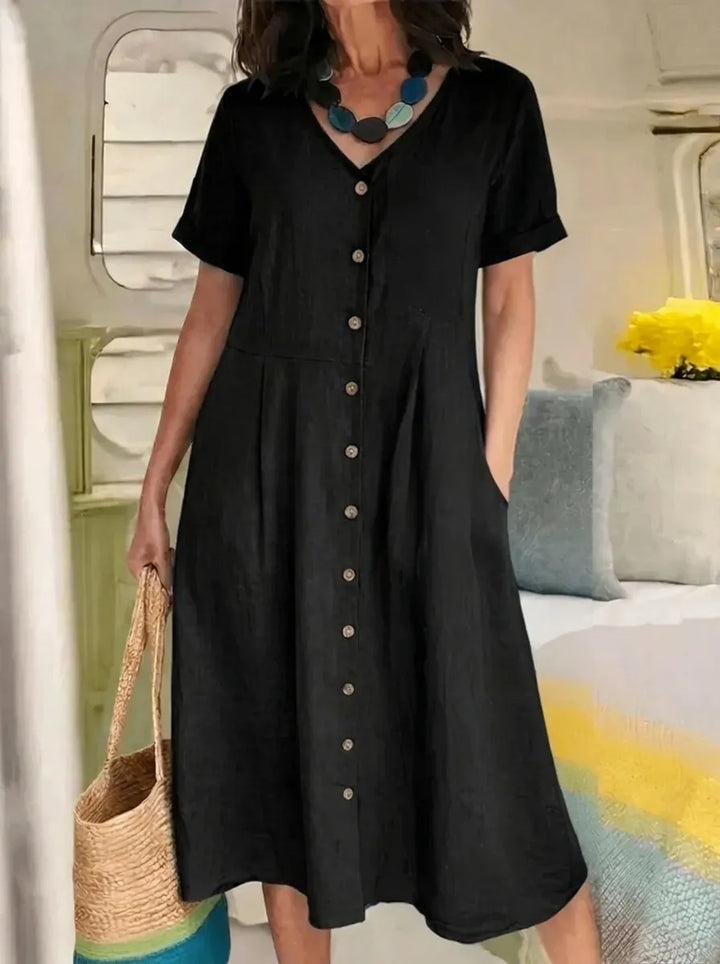 Briar - Effortless Button Dress