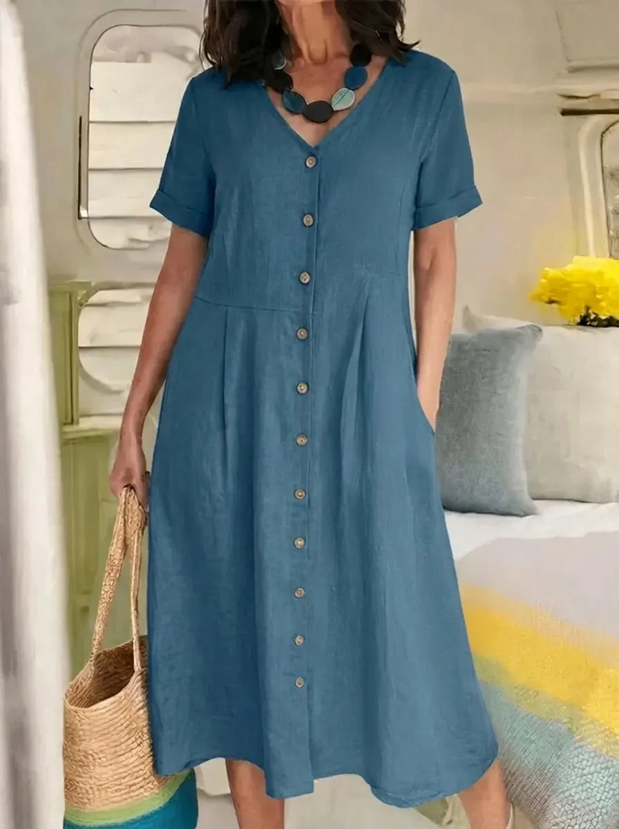 Briar - Effortless Button Dress