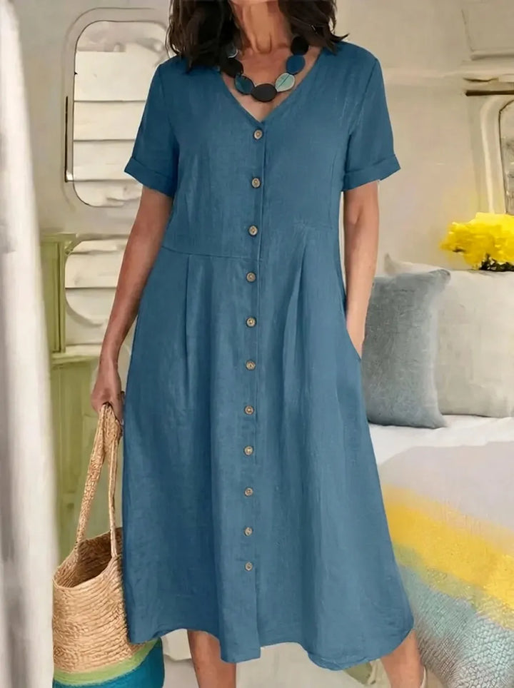 Briar - Effortless Button Dress