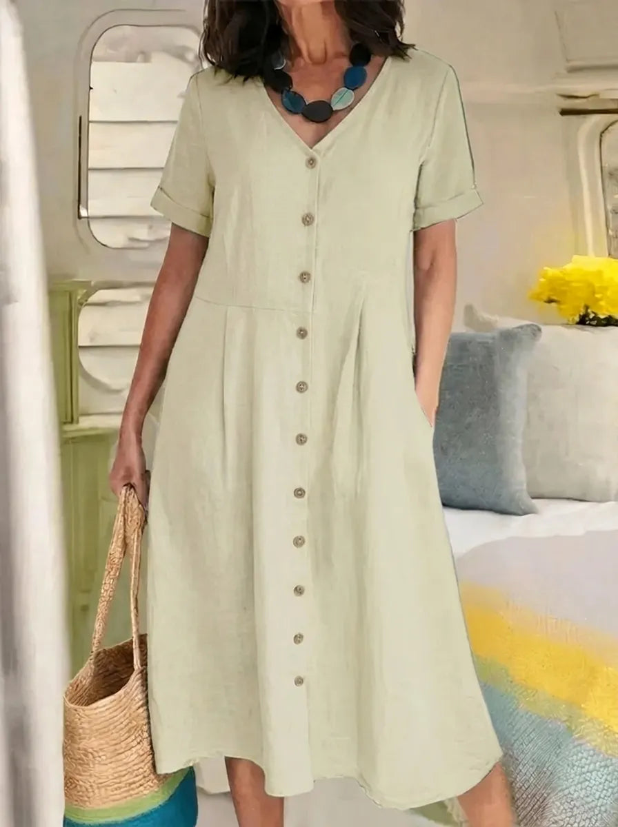 Briar - Effortless Button Dress