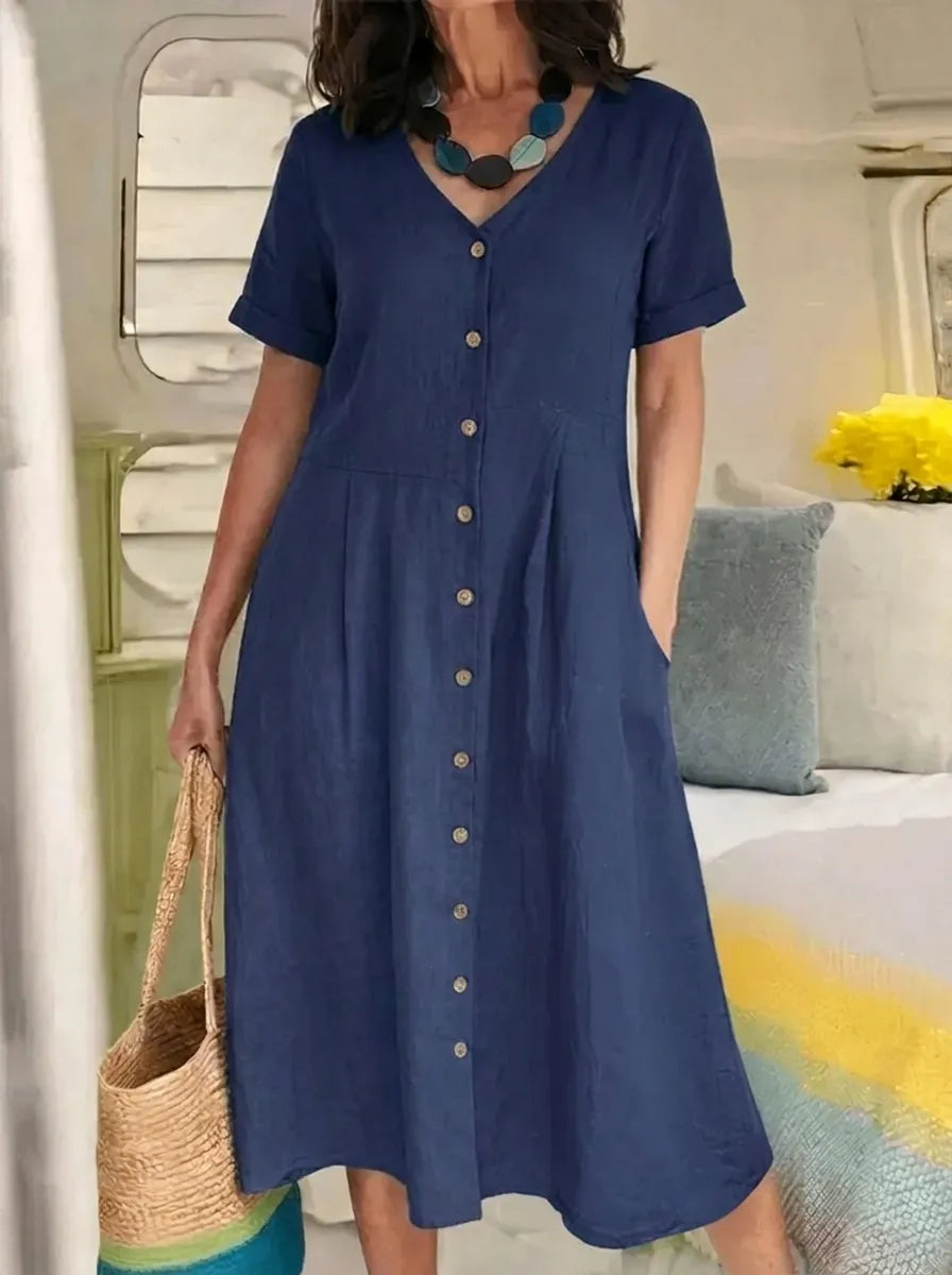 Briar - Effortless Button Dress