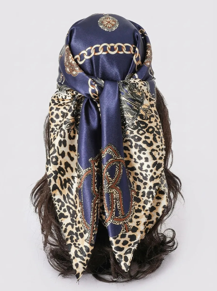 Women's Scarf with Animal Pattern