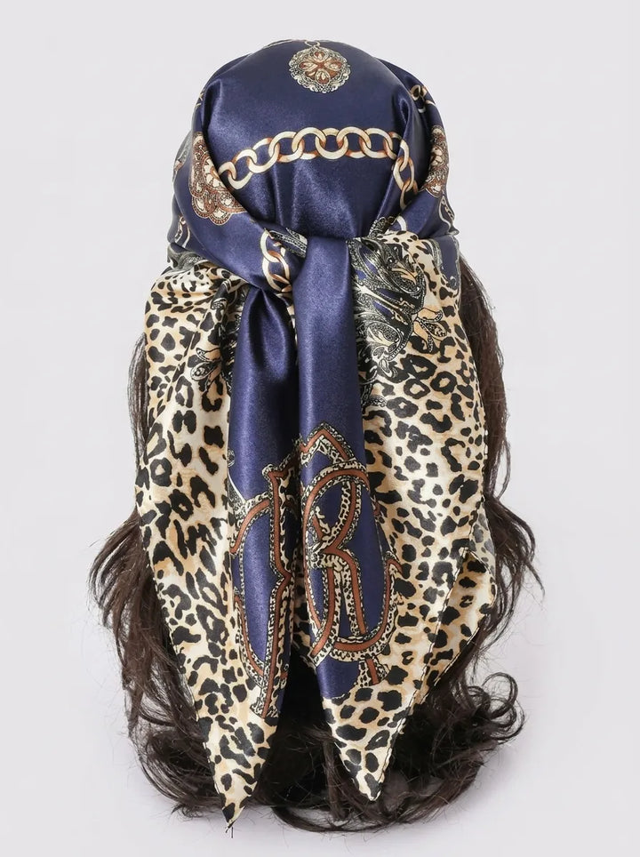 Women's Scarf with Animal Pattern