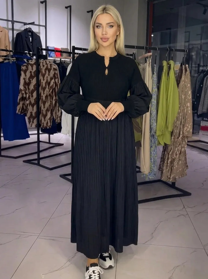 Ashley Elegant Midi Dress - Elena Harper
