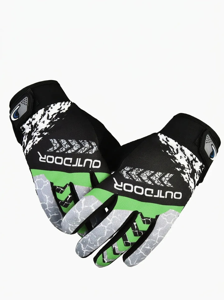Breathable Waterproof Cycling Gloves with Grip Surface, view 3 - Elena Harper
