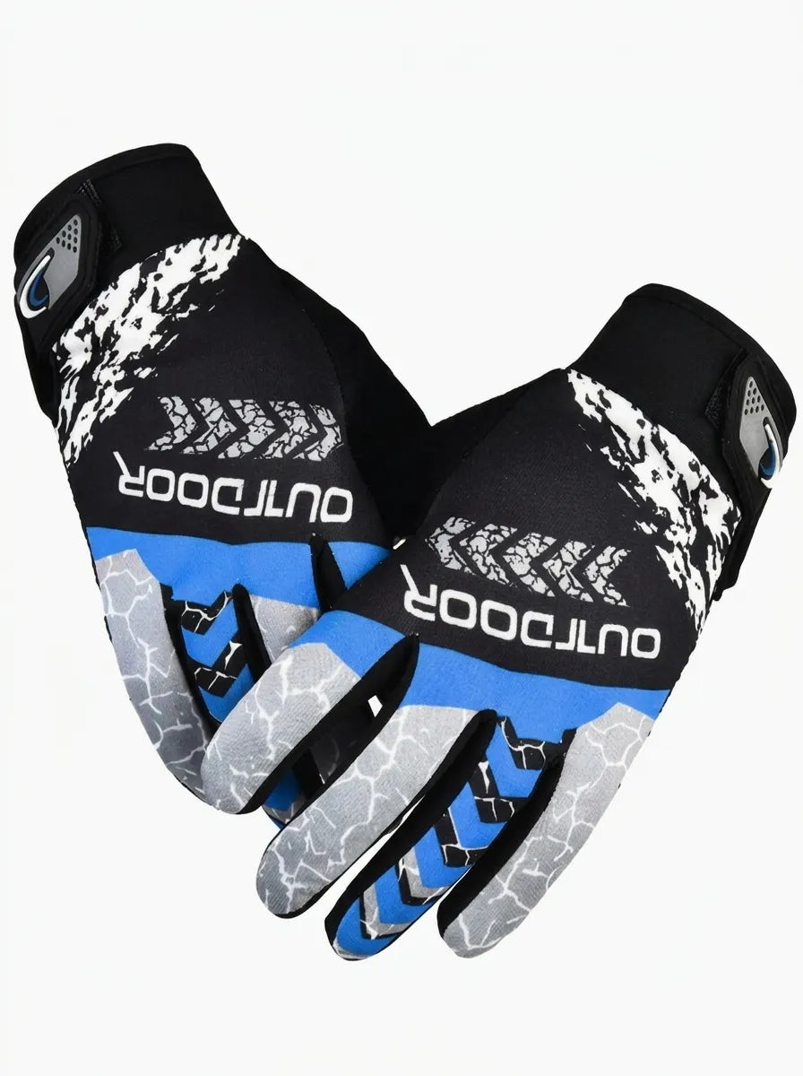 Breathable Waterproof Cycling Gloves with Grip Surface, view 5 - Elena Harper