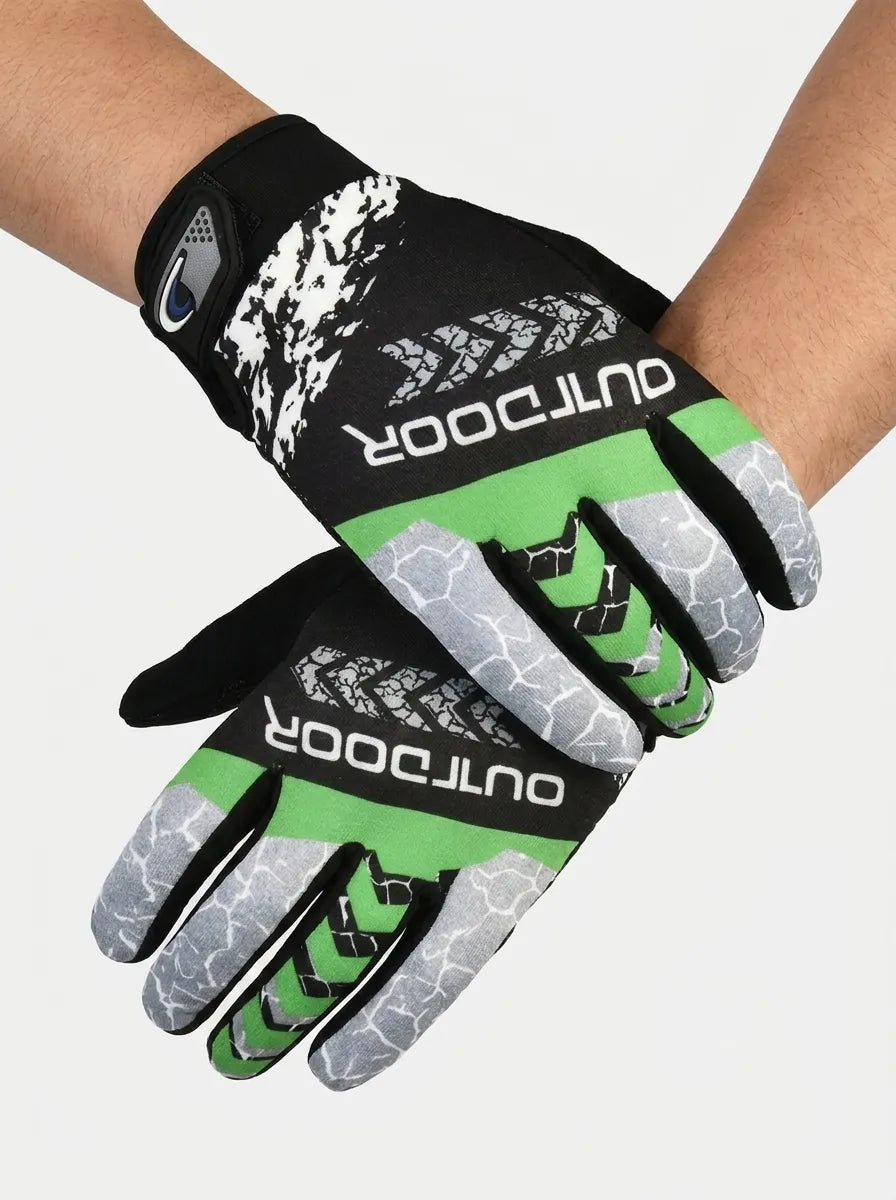 Breathable Waterproof Cycling Gloves with Grip Surface - Elena Harper