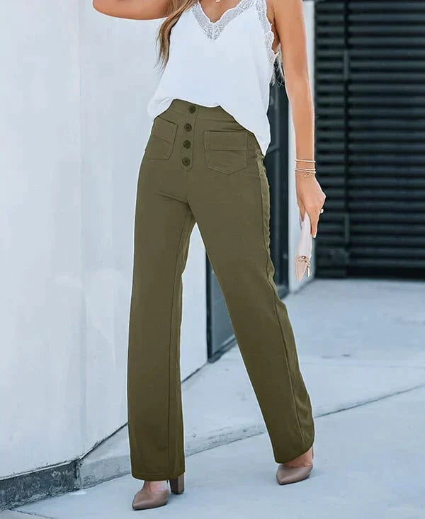Flexible and Fashionable Women's Pants Vivienne, view 8 - Elena Harper