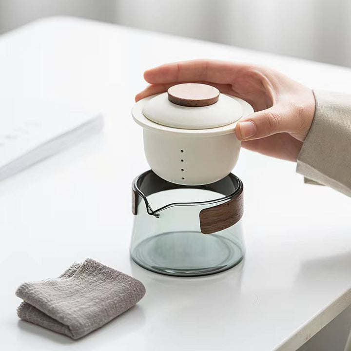 Draagbare en trendy theeset - SipMate