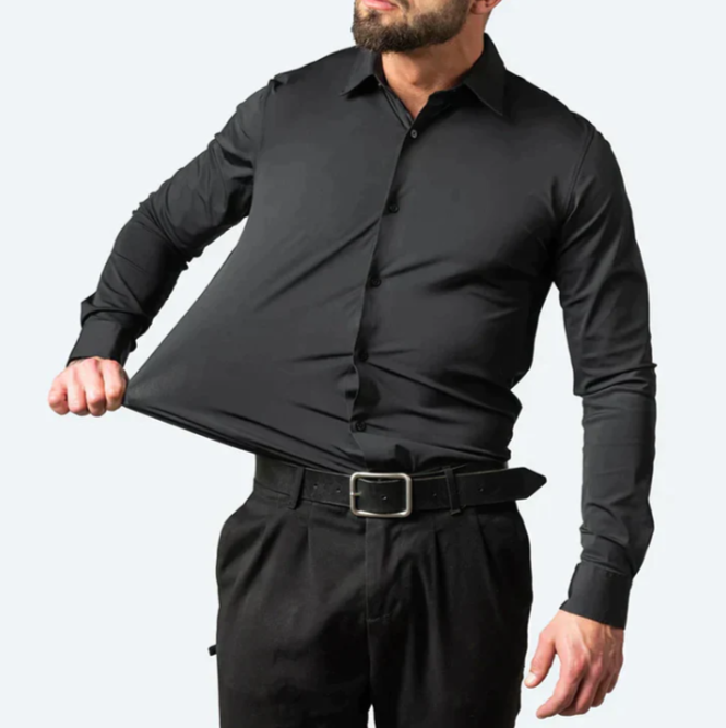 Alejandro - Elegant Stretch Shirt for Men