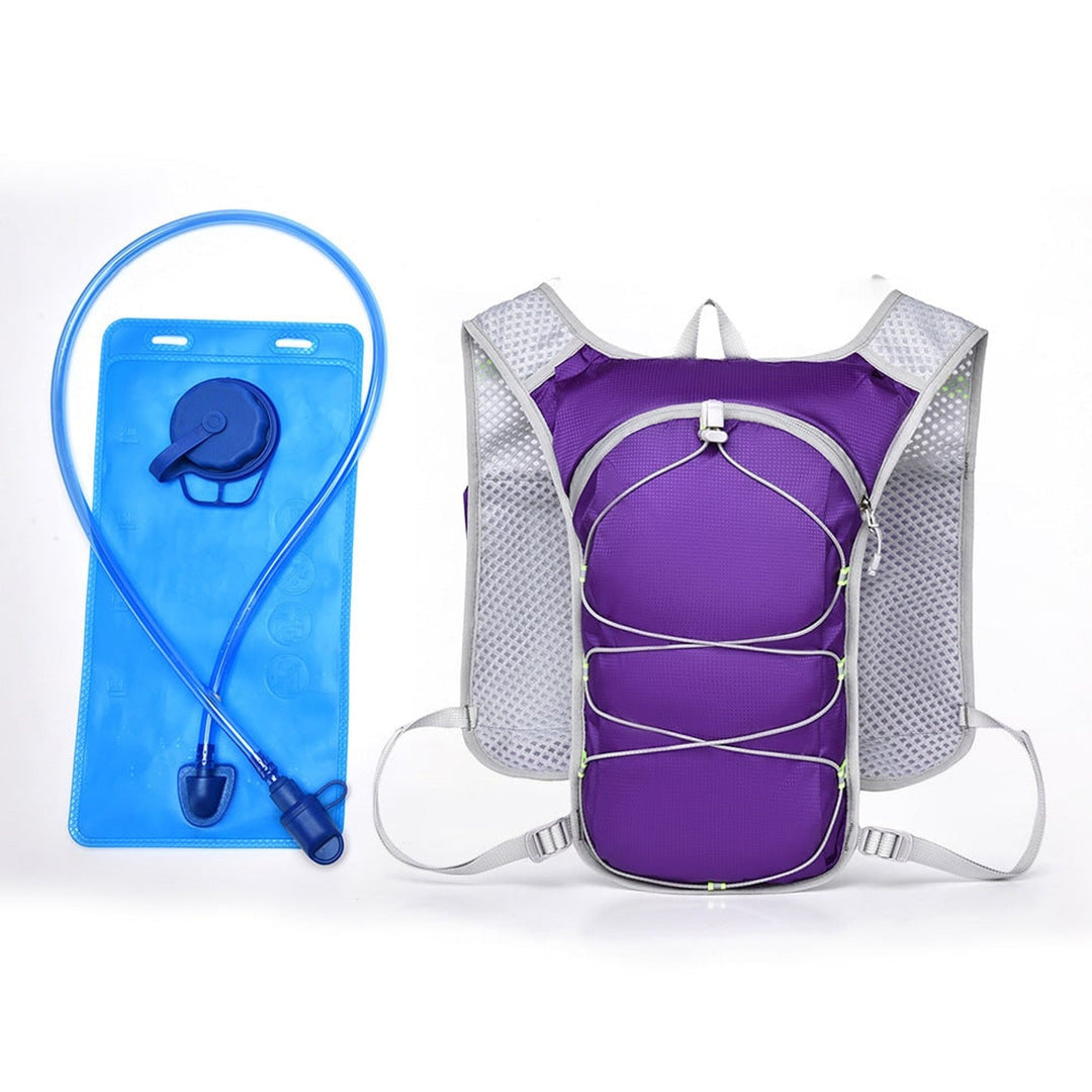 Hydration Vest With Ultralight Design And Adjustable Fit Featuring Multiple Storage Options And Ergonomic Back Padding