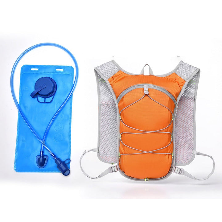 Hydration Vest With Ultralight Design And Adjustable Fit Featuring Multiple Storage Options And Ergonomic Back Padding