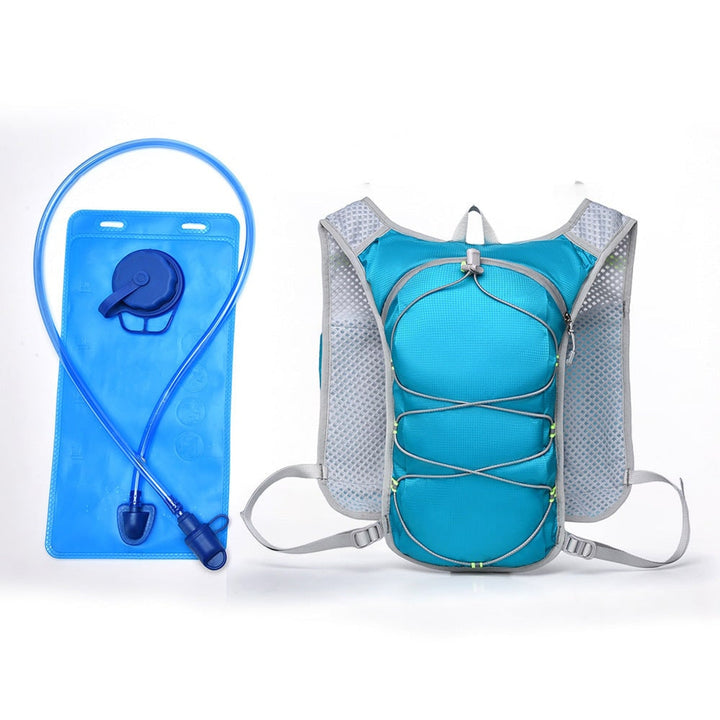 Hydration Vest With Ultralight Design And Adjustable Fit Featuring Multiple Storage Options And Ergonomic Back Padding