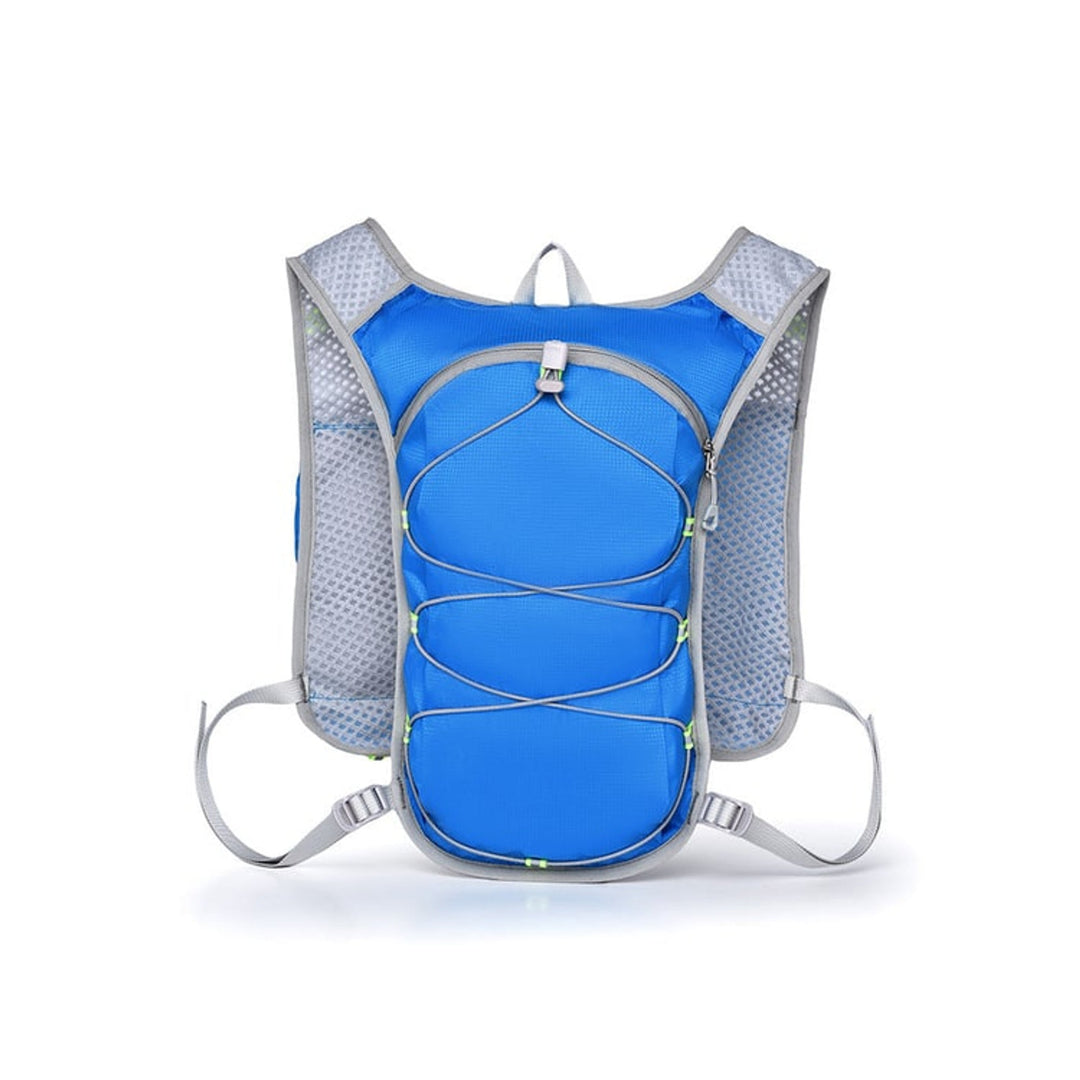 Hydration Vest With Ultralight Design And Adjustable Fit Featuring Multiple Storage Options And Ergonomic Back Padding
