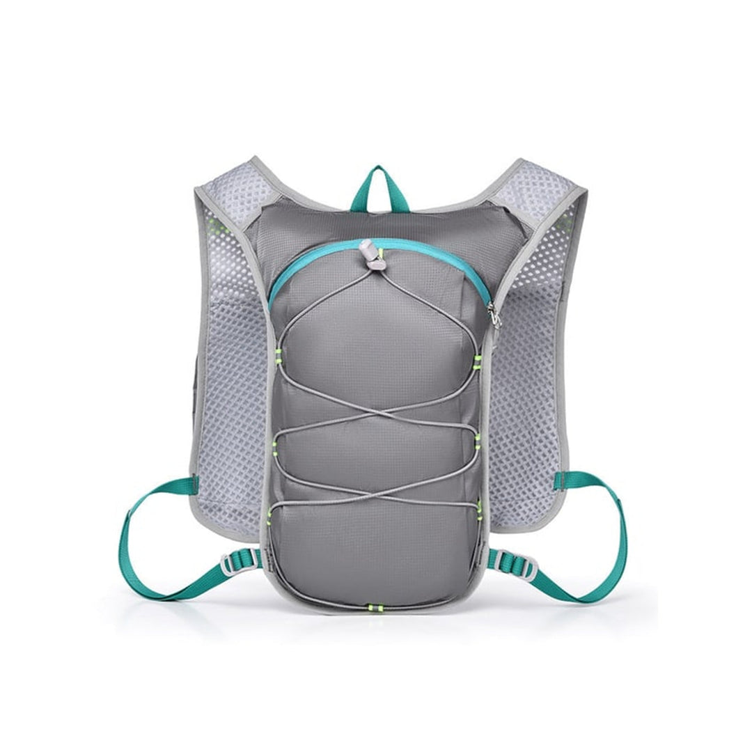 Hydration Vest With Ultralight Design And Adjustable Fit Featuring Multiple Storage Options And Ergonomic Back Padding