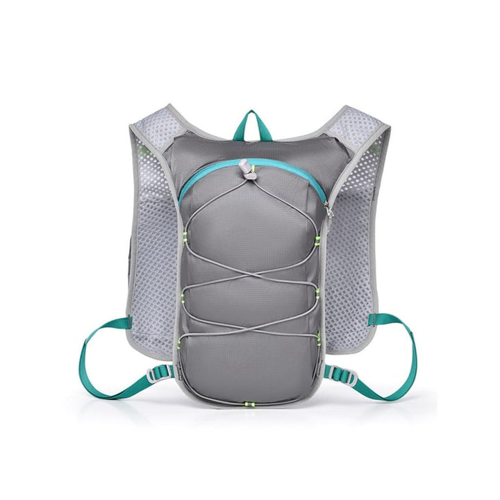 Hydration Vest With Ultralight Design And Adjustable Fit Featuring Multiple Storage Options And Ergonomic Back Padding