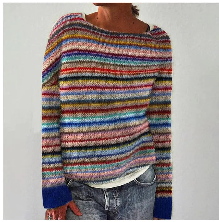 Bella Chic Knit Sweater with Premium Yarn and Easy Fit for Women - Elena Harper