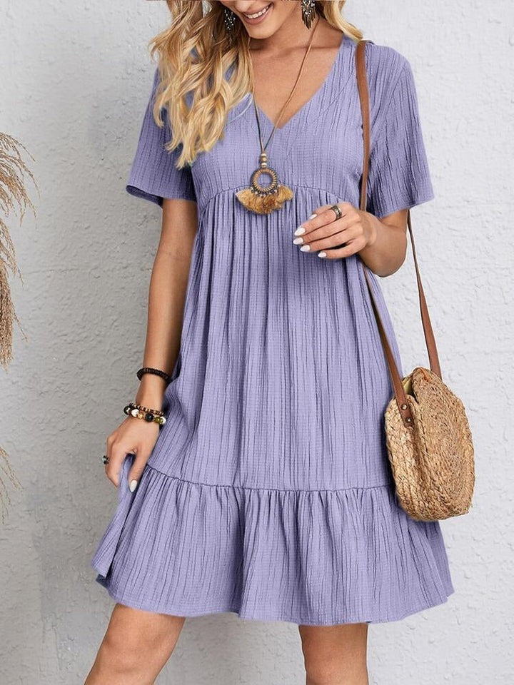 Aisha Elegant Dress to Cover the Abdomen, view 9 - Elena Harper
