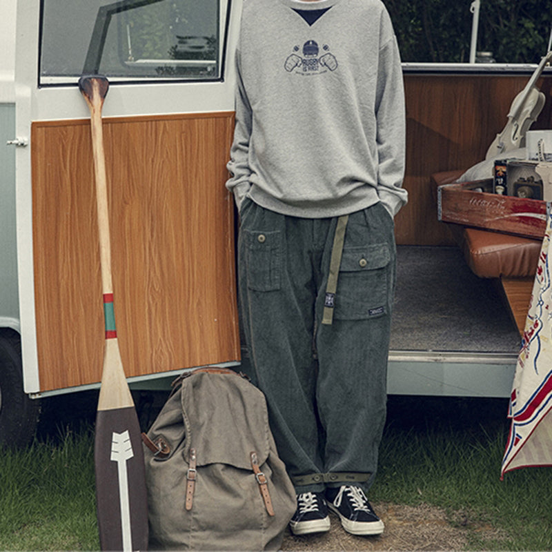 LAURENT MONACO | CORDUROY PANTS FOR MEN