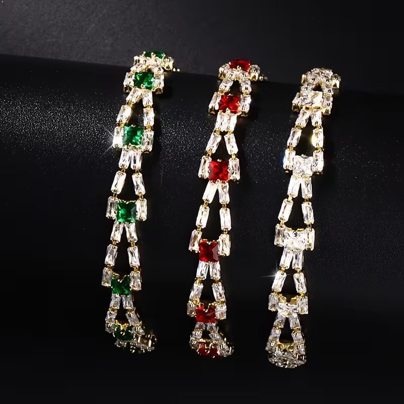 Baguette Royale Bracelet - Elena Harper