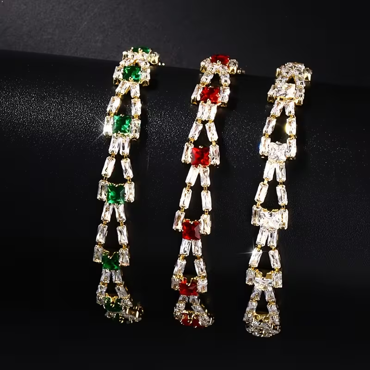 Baguette Royale Bracelet - Elena Harper