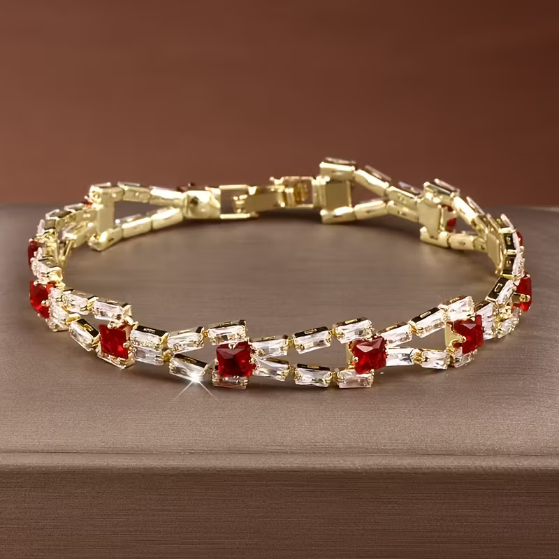 Baguette Royale Bracelet - Elena Harper