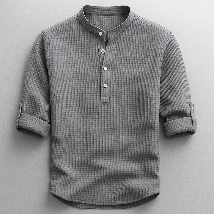 Classic Linen Shirt for Men - Elena Harper