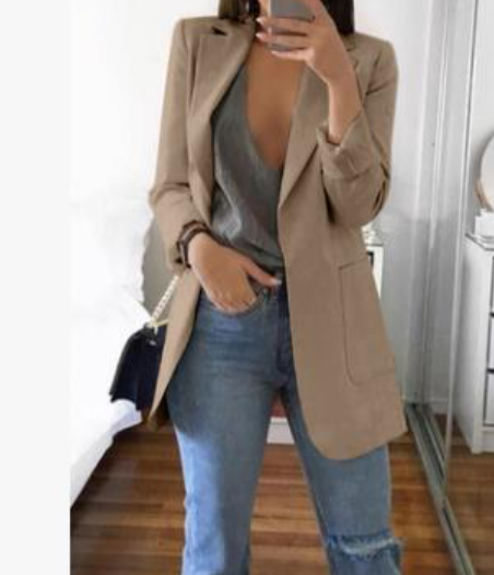 Trendy Women's Blazer Coat Elise, view 6 - Elena Harper