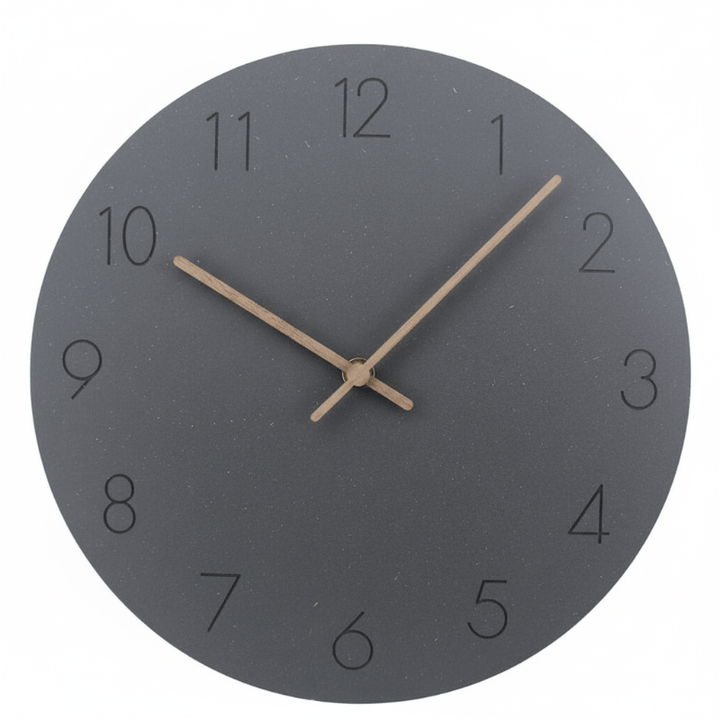 NordWhisper Wall Clock – Silent Nordic-Style Wall Clock for Modern Spaces
