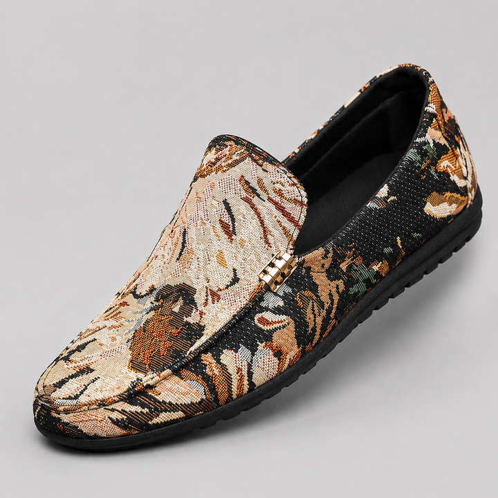 Mario | Patterned Loafers