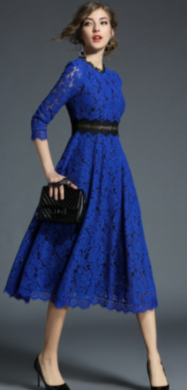 Lilian Flattering Maxi Dress - Elena Harper