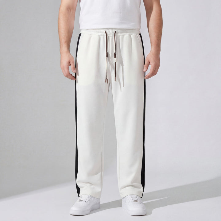 MEN'S COTTON STRAIGHT LEG PANTS