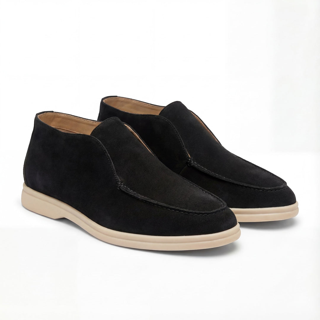 HIGH SUEDE LOAFERS FOR MEN