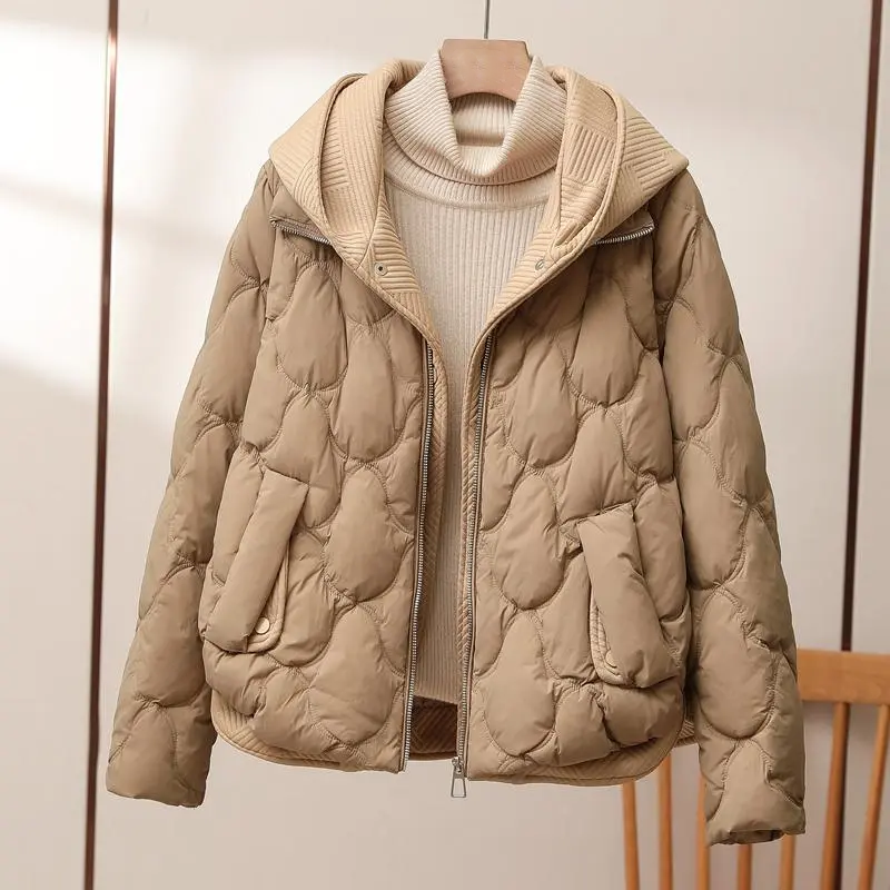 Béatrice - Chic Padded Down Jacket with Hood