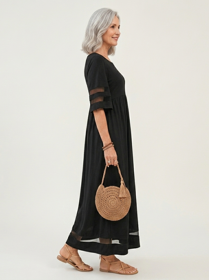 Aubrey Flattering Tummy-Smoothing Midi Dress - Elena Harper