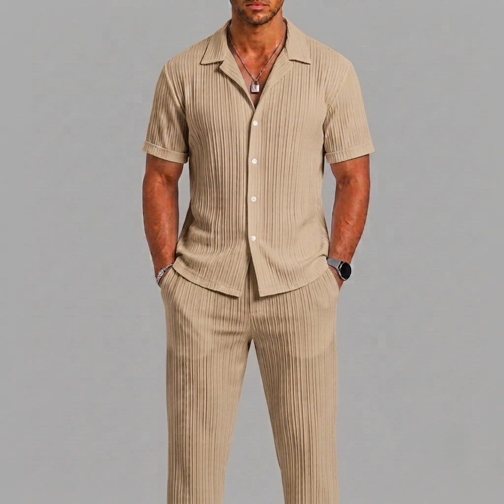 Harrington Oxford | Shirt And Trousers Set For Men