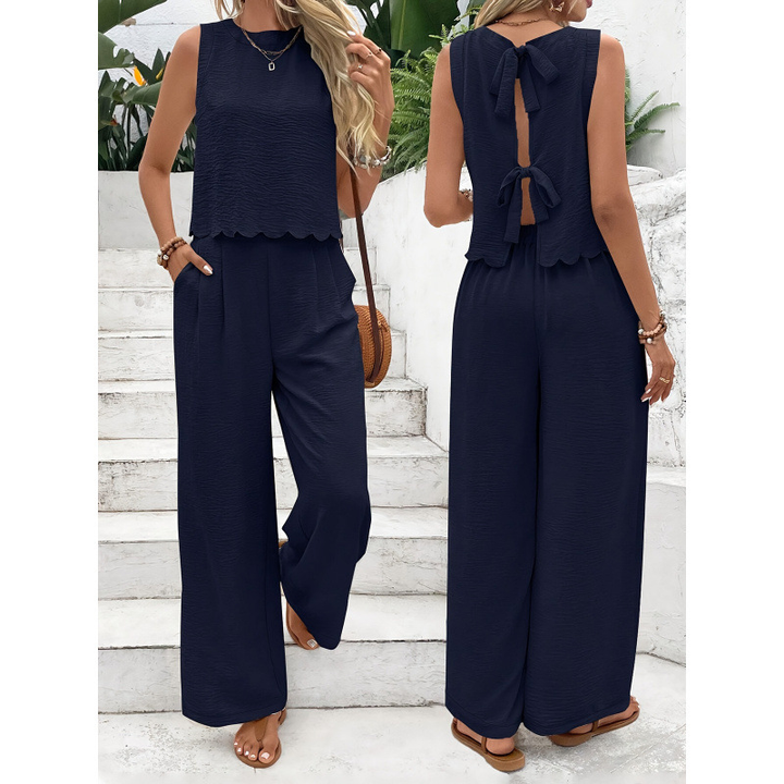 Jade Jumpsuit, view 4 - Elena Harper
