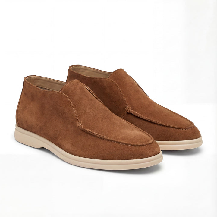 HIGH SUEDE LOAFERS FOR MEN