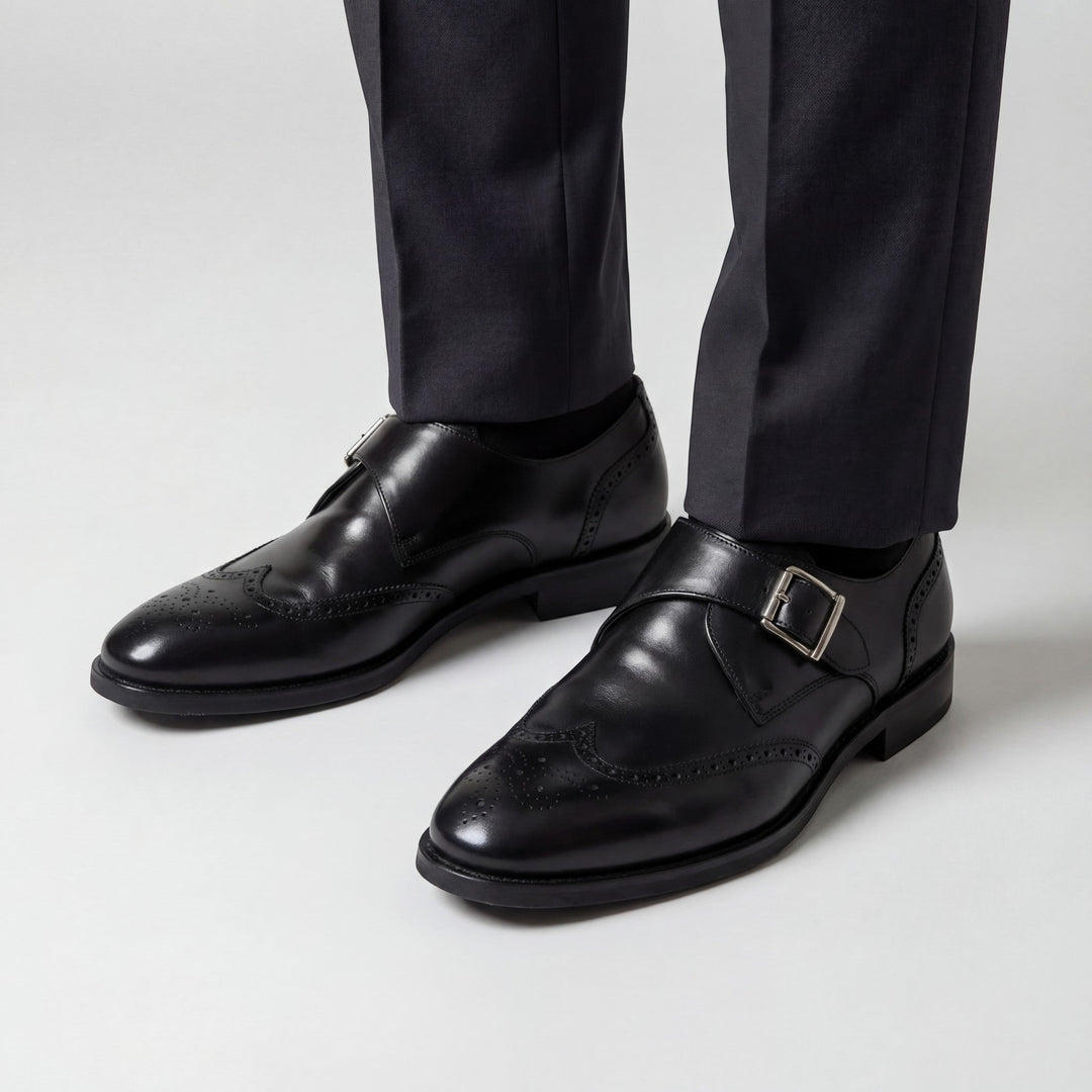 MEN'S SMOOTH LEATHER CASUAL SHOES