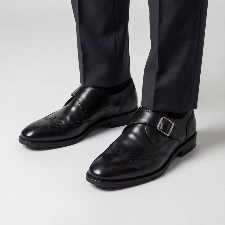 MEN'S SMOOTH LEATHER CASUAL SHOES