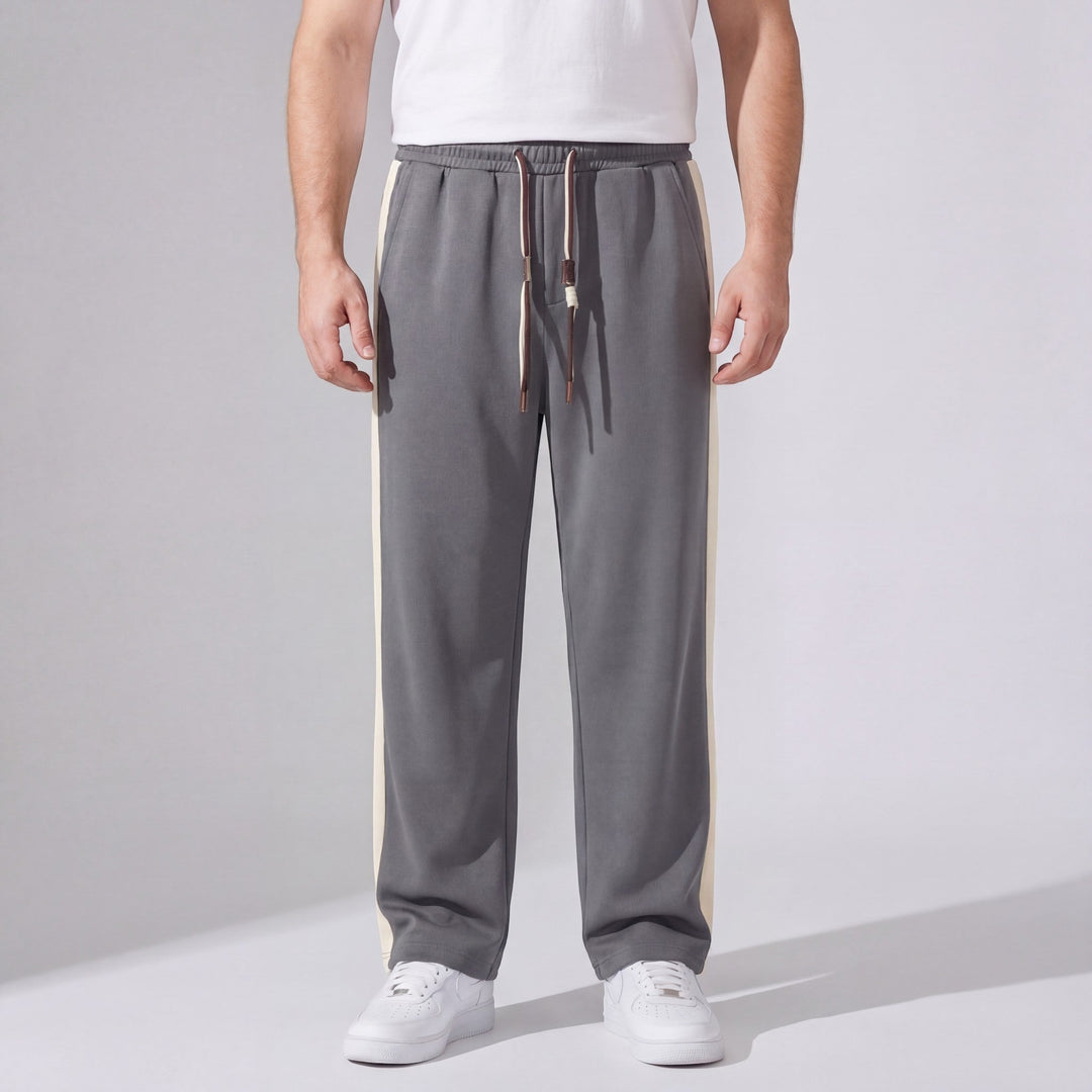 MEN'S COTTON STRAIGHT LEG PANTS